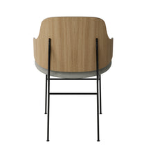 Load image into Gallery viewer, THE PENGUIN DINING CHAIR - OAK AND LIGHT GREY SEAT
