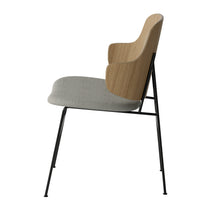 Load image into Gallery viewer, THE PENGUIN DINING CHAIR - OAK AND LIGHT GREY SEAT