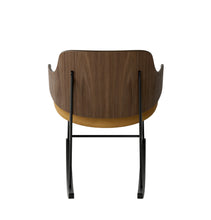 Load image into Gallery viewer, THE PENGUIN ROCKING CHAIR - WALNUT AND MARIGOLD SEAT