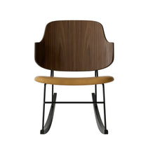 Load image into Gallery viewer, THE PENGUIN ROCKING CHAIR - WALNUT AND MARIGOLD SEAT
