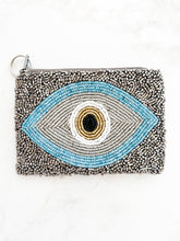 Load image into Gallery viewer, COIN PURSE KEY CHAIN - ALL SEEING EYE