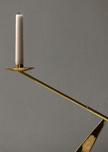 INTERCONNECT CANDLE HOLDER - BRASS