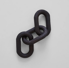 Load image into Gallery viewer, XL Wood Chain Links - Black