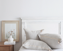 Load image into Gallery viewer, WASHED LINEN PILLOW - OATMEAL 3 SIZES
