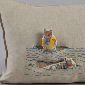 SWIMMERS POCKET PILLOW