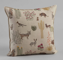 Load image into Gallery viewer, SAGUARO DESERT FRIENDS PILLOW