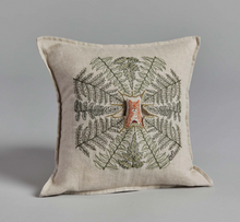 Load image into Gallery viewer, FOX WITH FERNS POCKET PILLOW