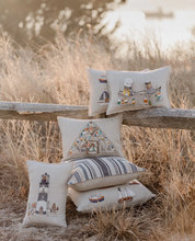 Load image into Gallery viewer, LIGHTHOUSE FRIENDS POCKET PILLOW