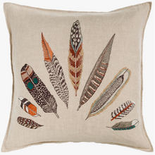 Load image into Gallery viewer, PLUMES FAN PILLOW