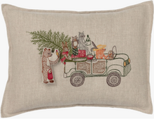 Load image into Gallery viewer, CHRISTMAS TREE CAR POCKET PILLOW