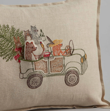 Load image into Gallery viewer, CHRISTMAS TREE CAR POCKET PILLOW