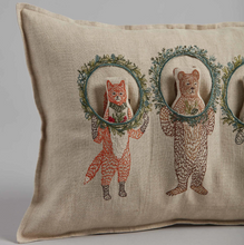 Load image into Gallery viewer, CHRISTMAS WREATH POCKET PILLOW