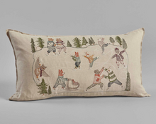 Load image into Gallery viewer, ICE SKATERS PILLOW