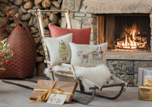 Load image into Gallery viewer, SANTA'S SLEIGH POCKET PILLOW
