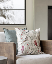 Load image into Gallery viewer, WINTER BIRDS PILLOW