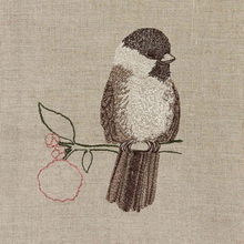 Load image into Gallery viewer, TEA TOWEL - CHICKADEE