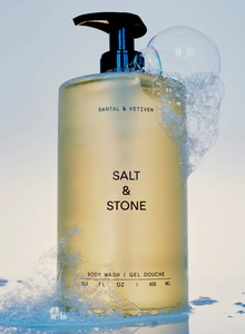 SALT & STONE SANTAL + VETIVER BODY WASH
