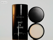 Load image into Gallery viewer, SALT &amp; STONE NATURAL DEODORANT BLACK ROSE + OUD