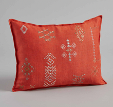 Load image into Gallery viewer, Tumbleweed Vermillion Pillow