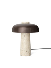 Load image into Gallery viewer, TRAVERTINE TABLE LAMP