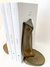 Load image into Gallery viewer, NAMBU IRON OWL BOOKENDS