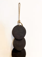 Load image into Gallery viewer, SINGLE STRAND DISC SCULPTURE - BLACK