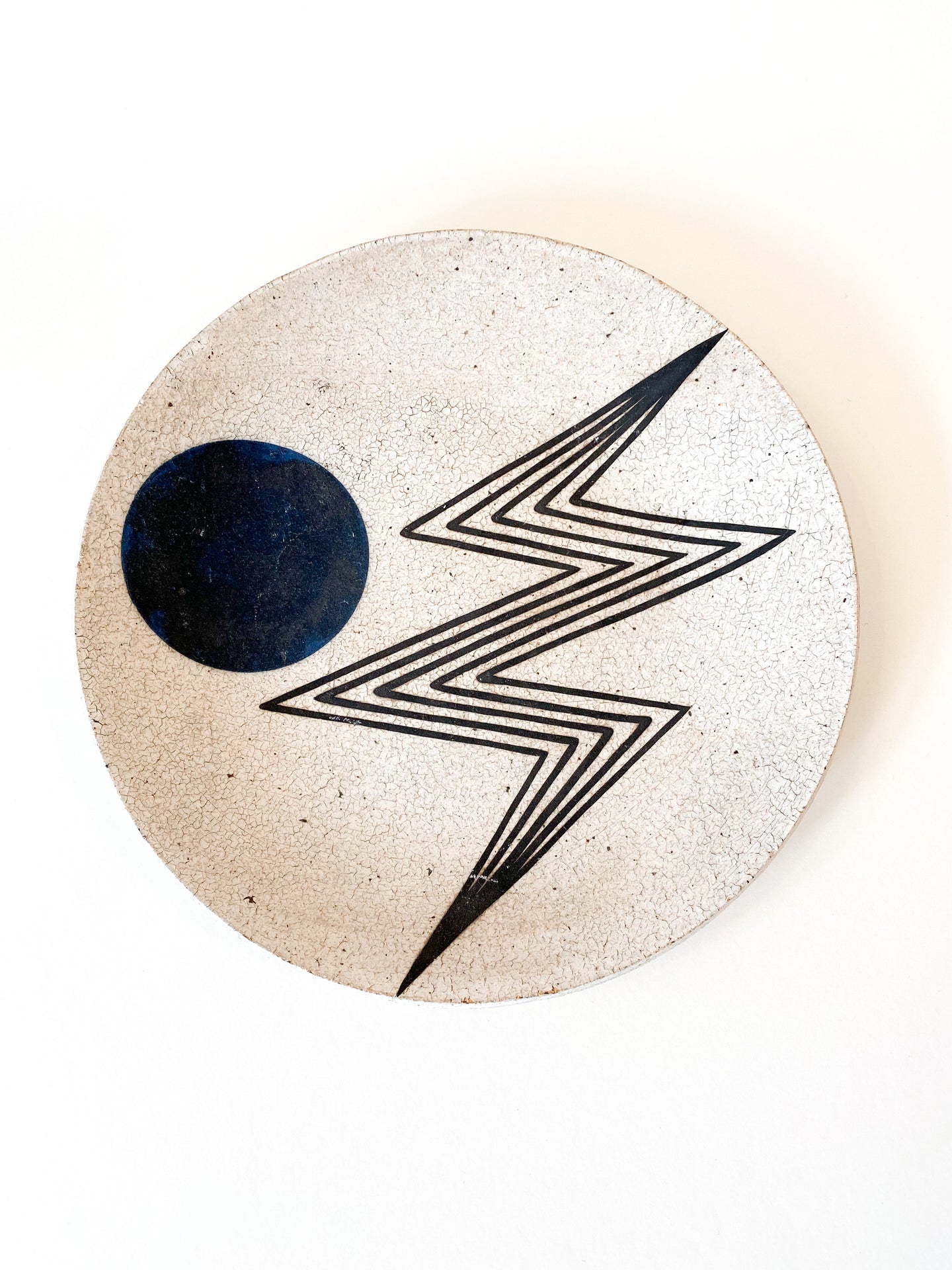 BOLT AND MOON PLATE
