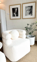 Load image into Gallery viewer, BOUCLE SWIVEL CHAIR - CREAM
