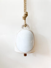 Load image into Gallery viewer, LARGE WHITE ROUND BELL - FULL MOON