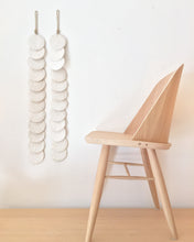 Load image into Gallery viewer, SINGLE STRAND DISC WALL ART - WHITE