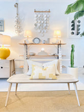 Load image into Gallery viewer, PUZZLE LUMBAR PILLOW - LEMON