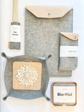 Load image into Gallery viewer, FELT COASTERS - SQUARE GRANITE