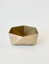 Load image into Gallery viewer, BRASS ORIGAMI BOWL - SMALL
