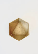 Load image into Gallery viewer, BRASS ORIGAMI BOWL - SMALL