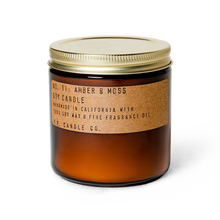 Load image into Gallery viewer, AMBER & MOSS CANDLE
