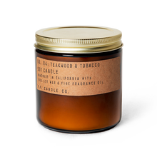 Load image into Gallery viewer, TEAKWOOD & TOBACCO CANDLE