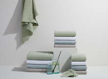 Load image into Gallery viewer, SIMPLE WAFFLE TOWELS - WHITE