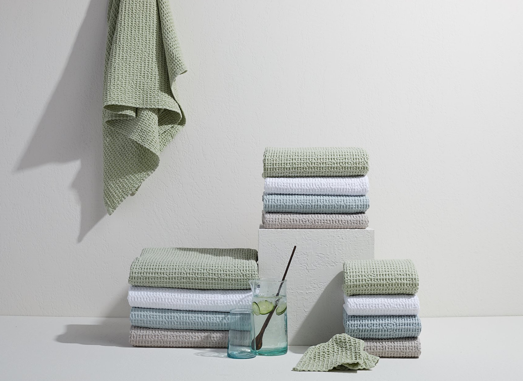 SIMPLE WAFFLE TOWELS - DARK GREY – Super Simple