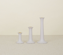 Load image into Gallery viewer, SIMPLE WOOD CANDLESTICKS - GREY