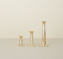 Load image into Gallery viewer, SIMPLE CANDLESTICKS - BRASS