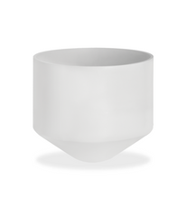 Load image into Gallery viewer, CONE PLANTER - WHITE LARGE