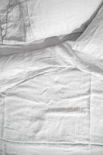 Load image into Gallery viewer, LINEN BEDDING - WHITE