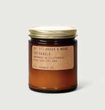 Load image into Gallery viewer, AMBER & MOSS CANDLE