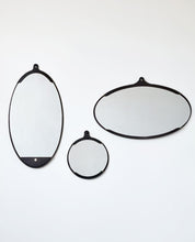 Load image into Gallery viewer, FAIRMOUNT MIRROR WIDE OVAL - BLACK