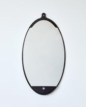 Load image into Gallery viewer, FAIRMOUNT MIRROR LONG OVAL - BLACK
