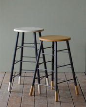 Load image into Gallery viewer, GORDON STOOL - WHITEWASH