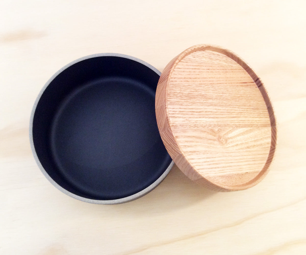 Hasami Wooden Coaster and Lid, Made in Japan