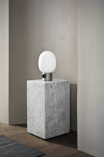 Load image into Gallery viewer, BRUSHED STEEL TABLE LAMP