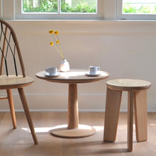 Load image into Gallery viewer, FIN STOOL - WHITE OAK