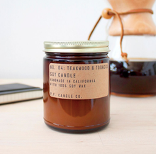 Load image into Gallery viewer, TEAKWOOD & TOBACCO CANDLE